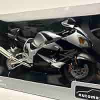 SUZUKI ハヤブサ 隼 アオシマ 完成品バイクシリーズ1/12 ブラック Amazon | 未開封 アオシマ Automaxx 1/12 SUZUKI GSX1300R